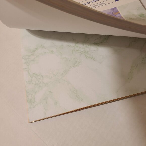 12X 12 CRAFT SMITH SPRING MARBLES  - SCRAPBOOKING PAPER CARD STOCK PAD - Picture 3 of 8